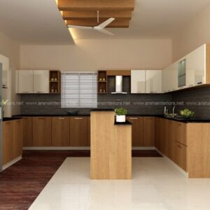 Compact L-Shaped Kitchen Interior
