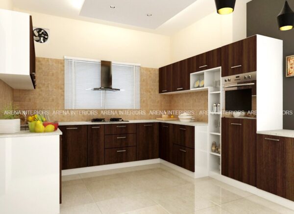 Straight Kitchen Interior Design Service